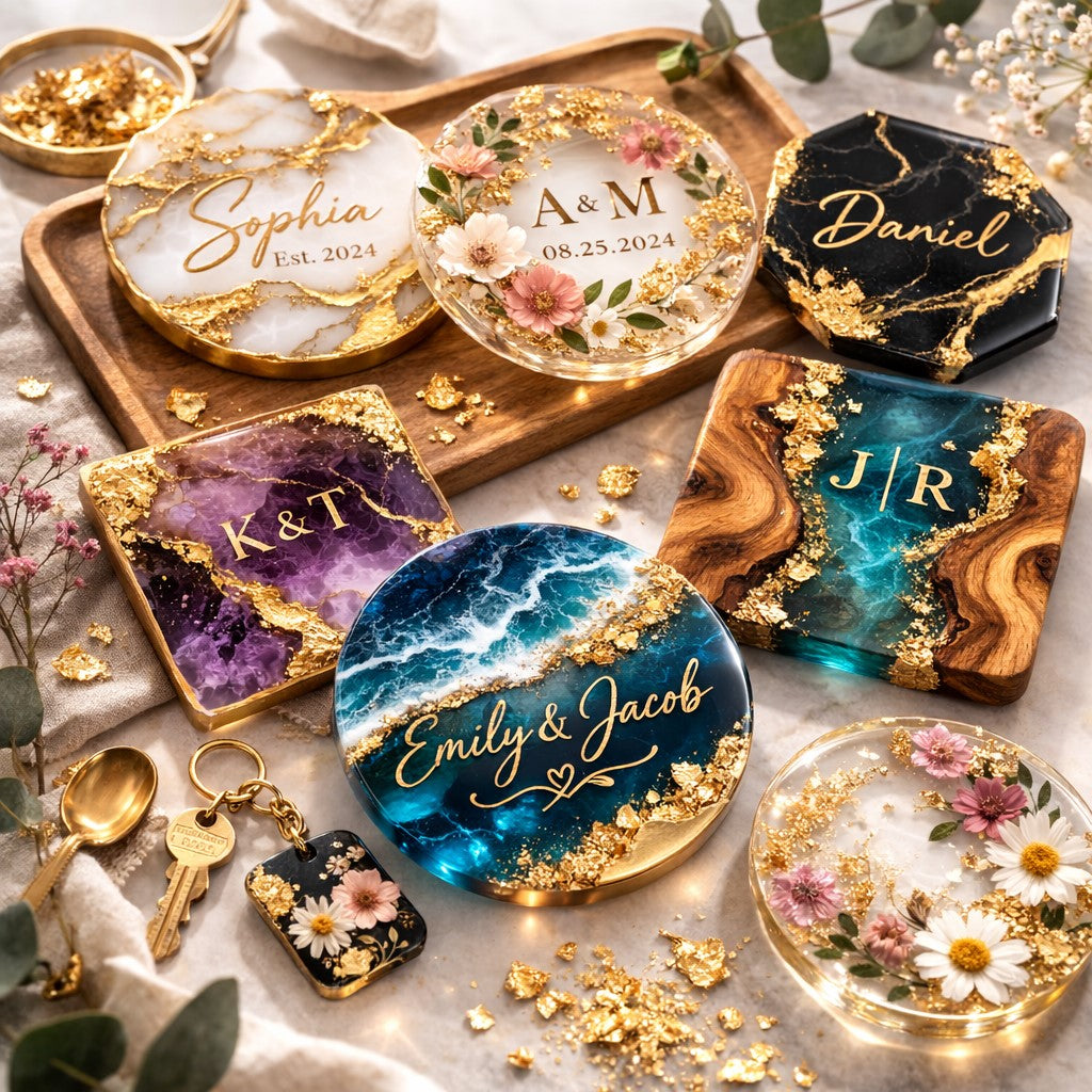 Epoxy Coasters