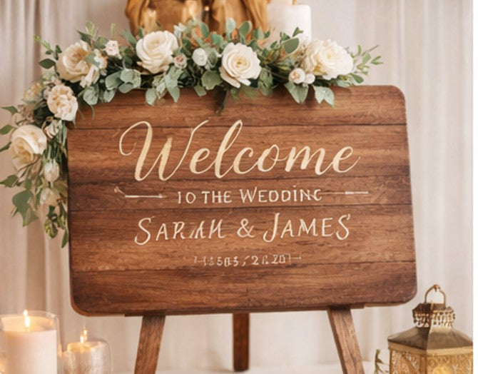 Wedding Welcome Boards