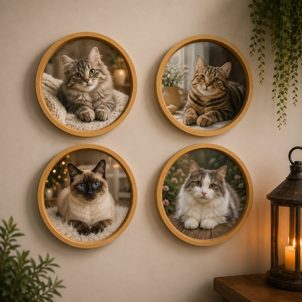 Personalized Pet Photo Wood Plaque, Custom Dog or Cat Memorial Gift, Epoxy Resin Pet Keepsake, Photo Memory on Wood