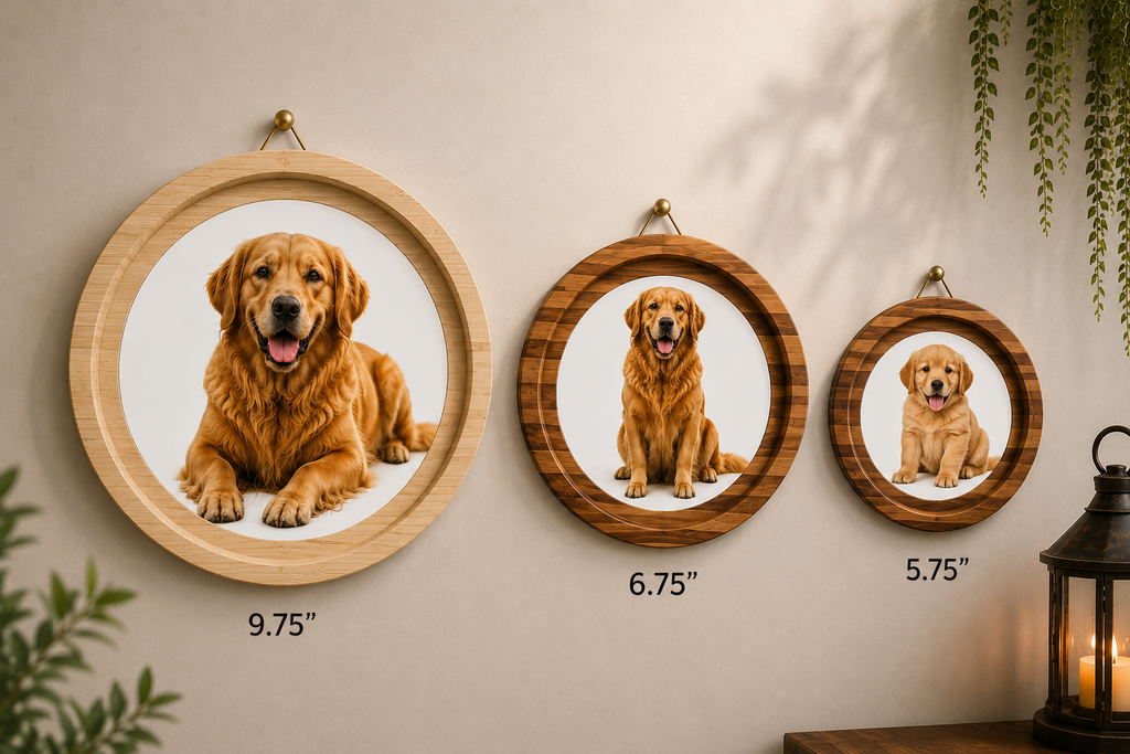 Personalized Pet Photo Wood Plaque, Custom Dog or Cat Memorial Gift, Epoxy Resin Pet Keepsake, Photo Memory on Wood